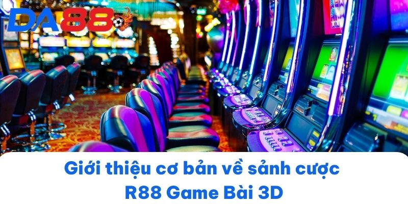 Giới thiệu cơ bản về sảnh cược R88 Game Bài 3D
