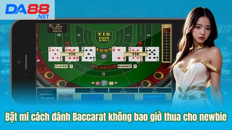 Bật mí cách đánh Baccarat không bao giờ thua cho newbie